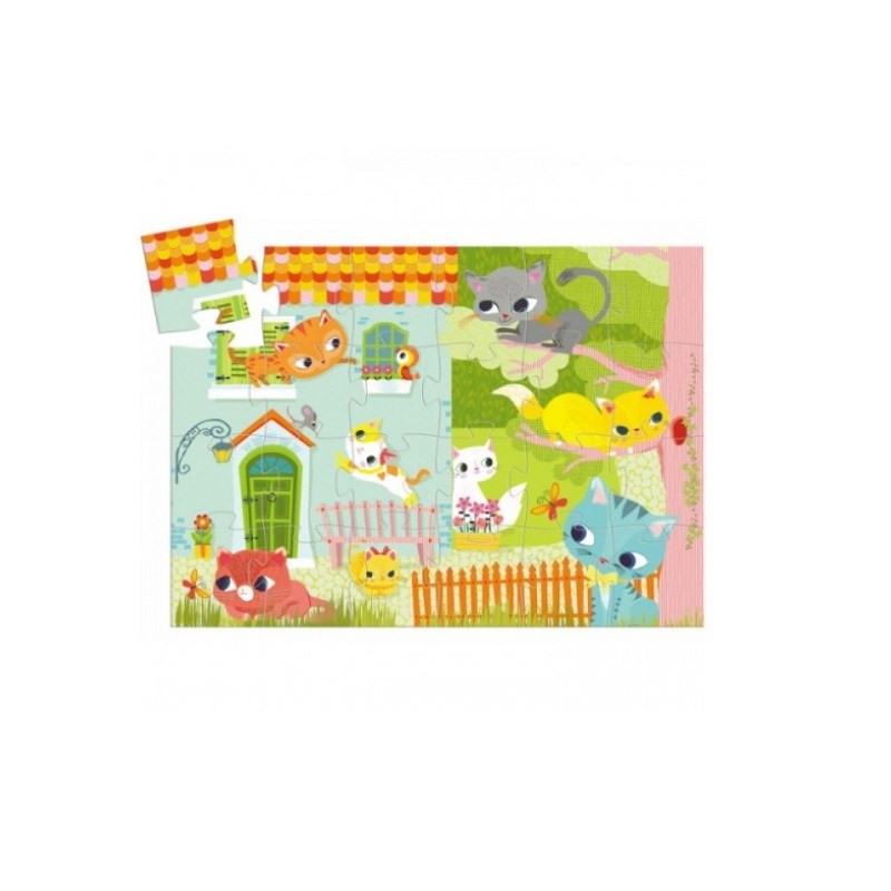 Djeco Puzzle // Pachat And His Friends (24 Parça)