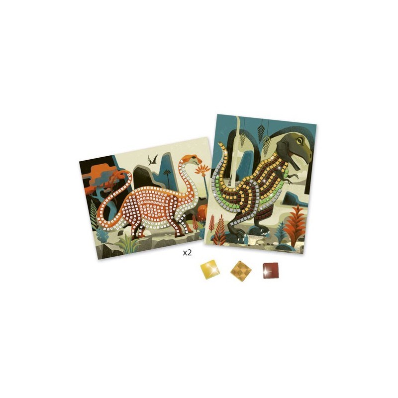 Djeco Mozaik Kart Oyunu // Dinosaurs