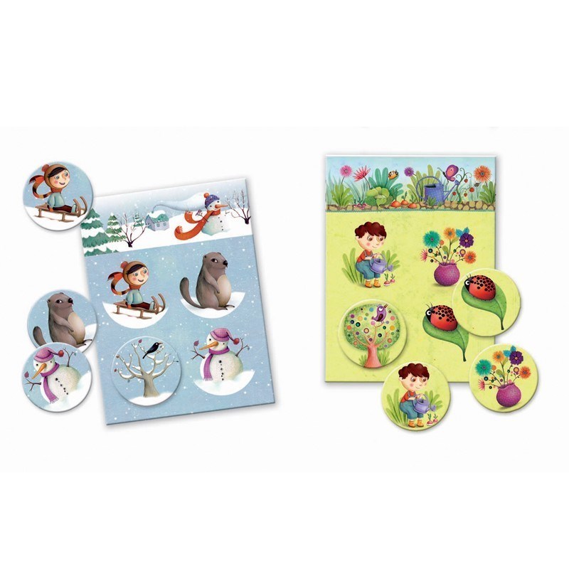 Djeco Tombala Oyunu // Lotto 4 Seasons