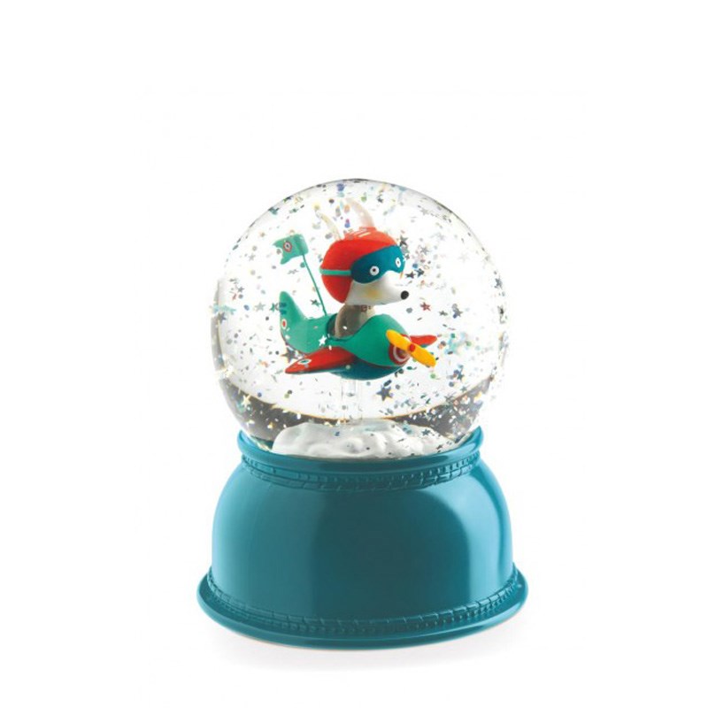 Djeco Little Big Room Kar K&uuml;resi & Gece Lambası (Airplane)-kb