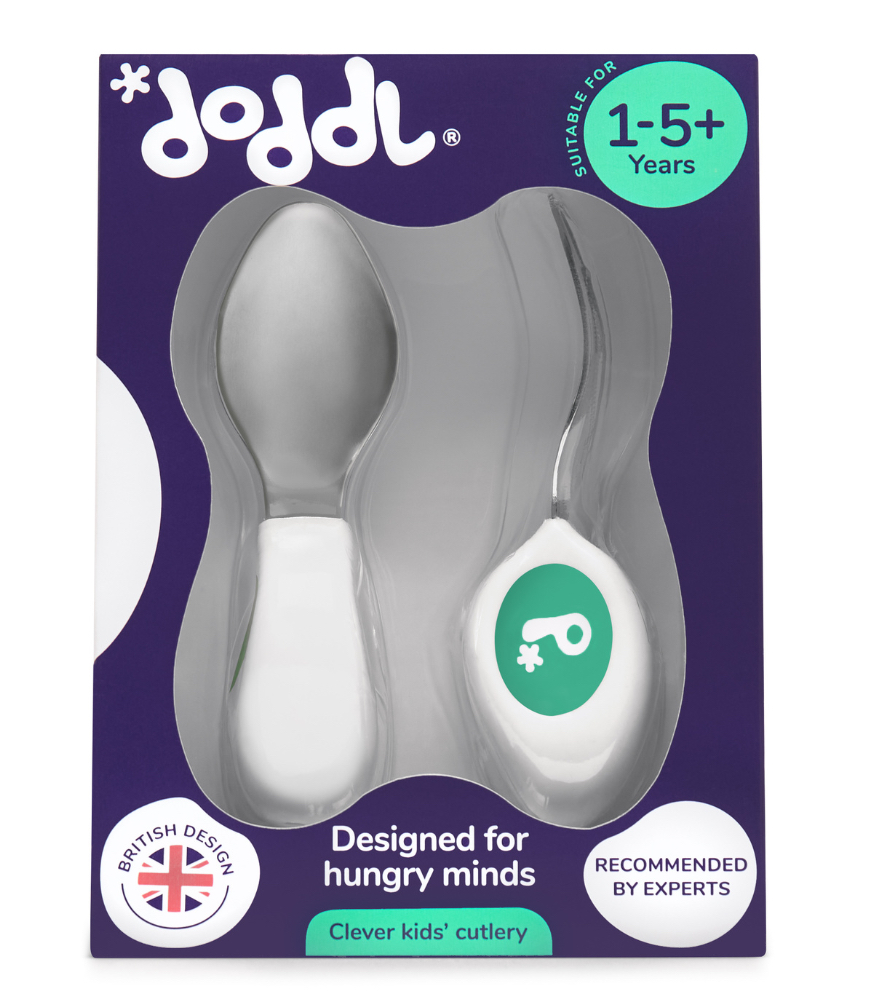 Doddl Çatal Kaşık Seti // Aqua