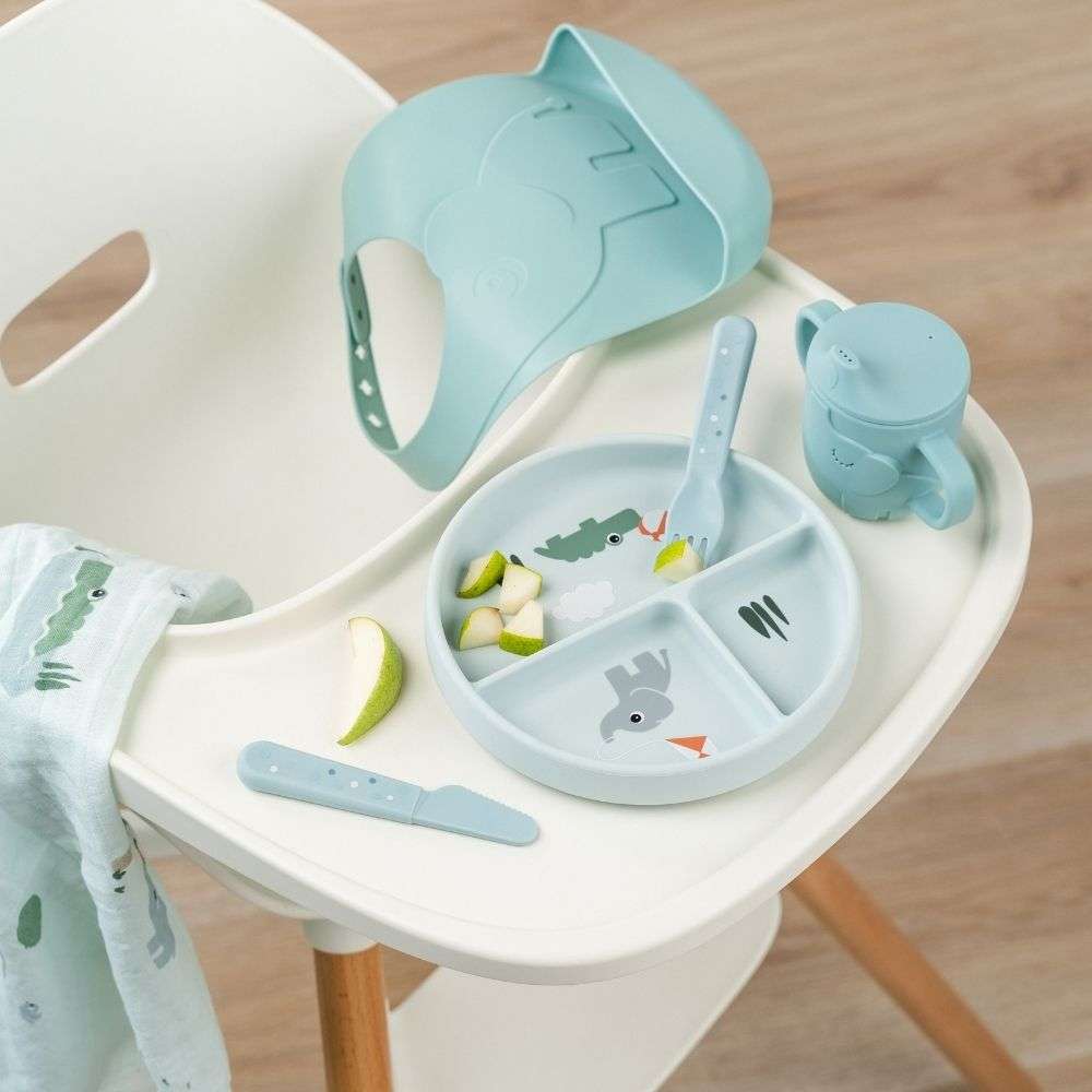 Done by Deer &Ccedil;atal Kaşık Bı&ccedil;ak Seti // Happy Dots - Mavi