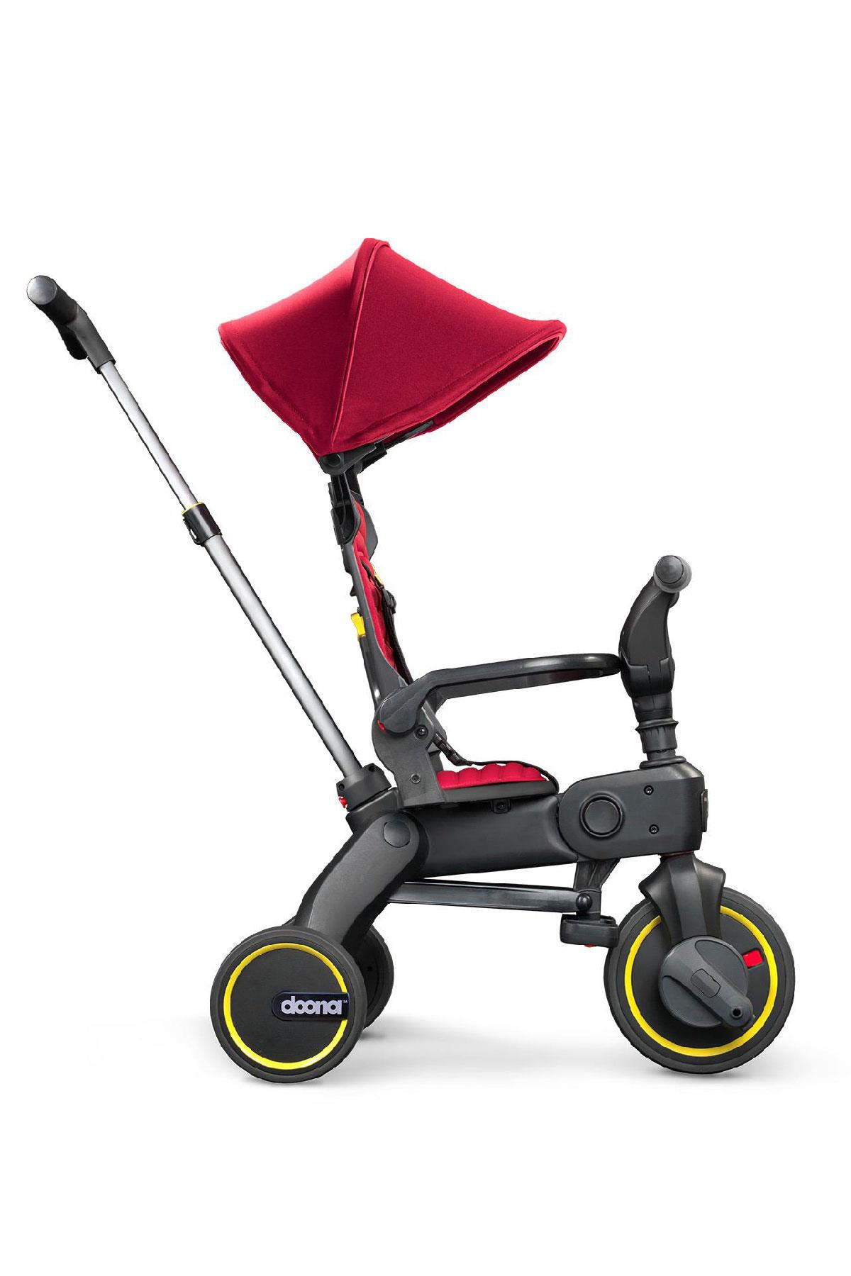 Doona Liki Trike Tek Par&ccedil;a Katlanır 3 Tekerlekli Bebek Bisikleti S1 // Flame Red