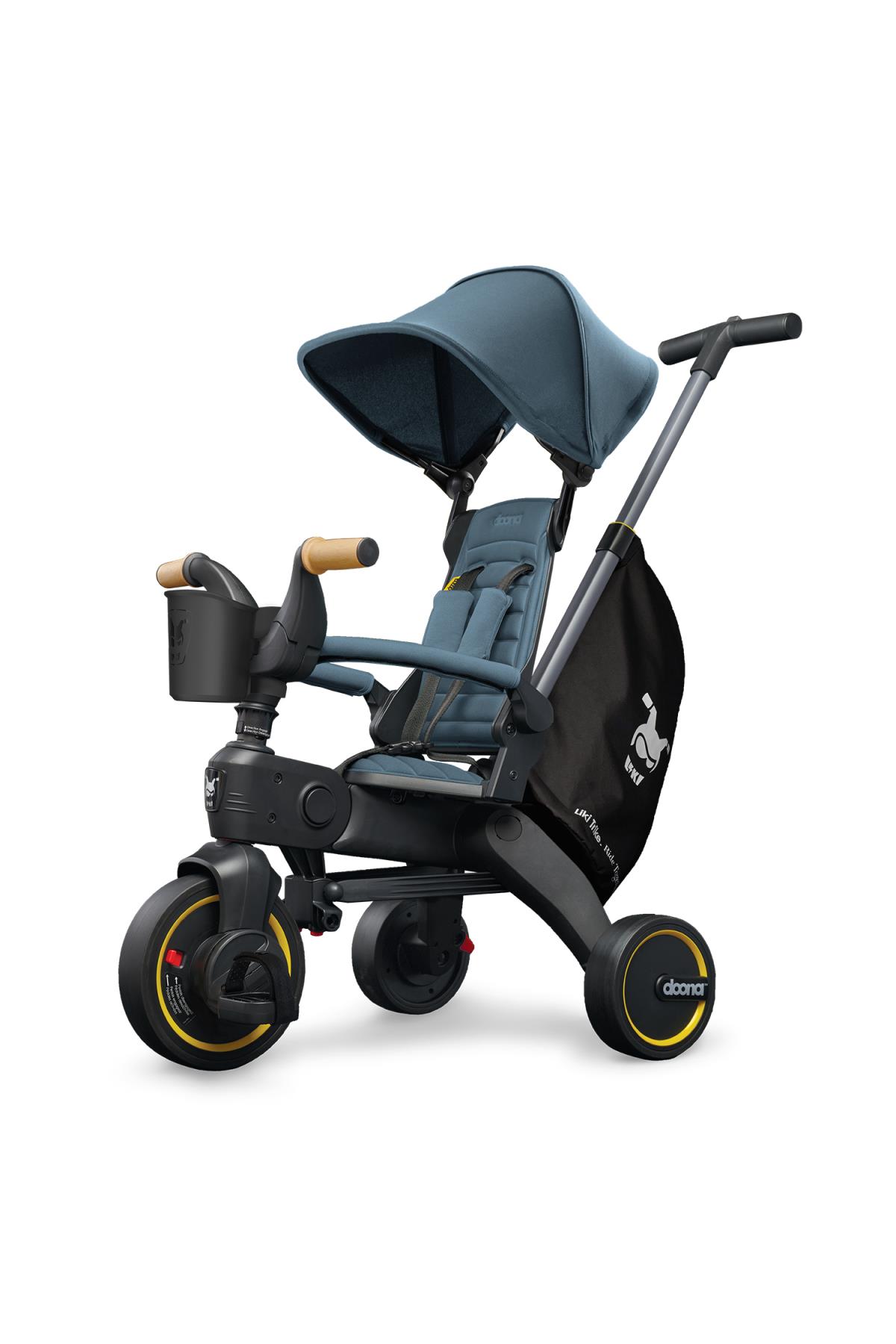 Doona Liki Trike Tek Parça Katlanır 3 Tekerlekli Bebek Bisikleti S5 // Ocean Blue