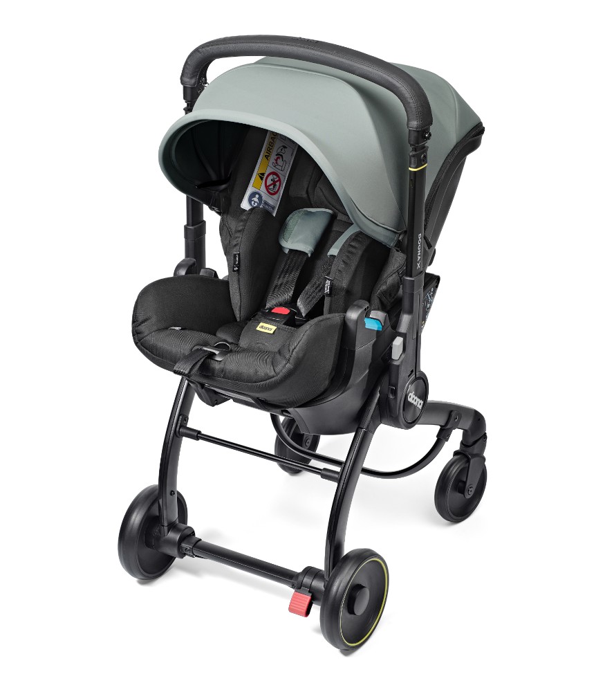 Doona X Bebek Arabasına Dönüşen Tekerlekli Ana Kucağı & Oto Koltuğu // Dusty Sage