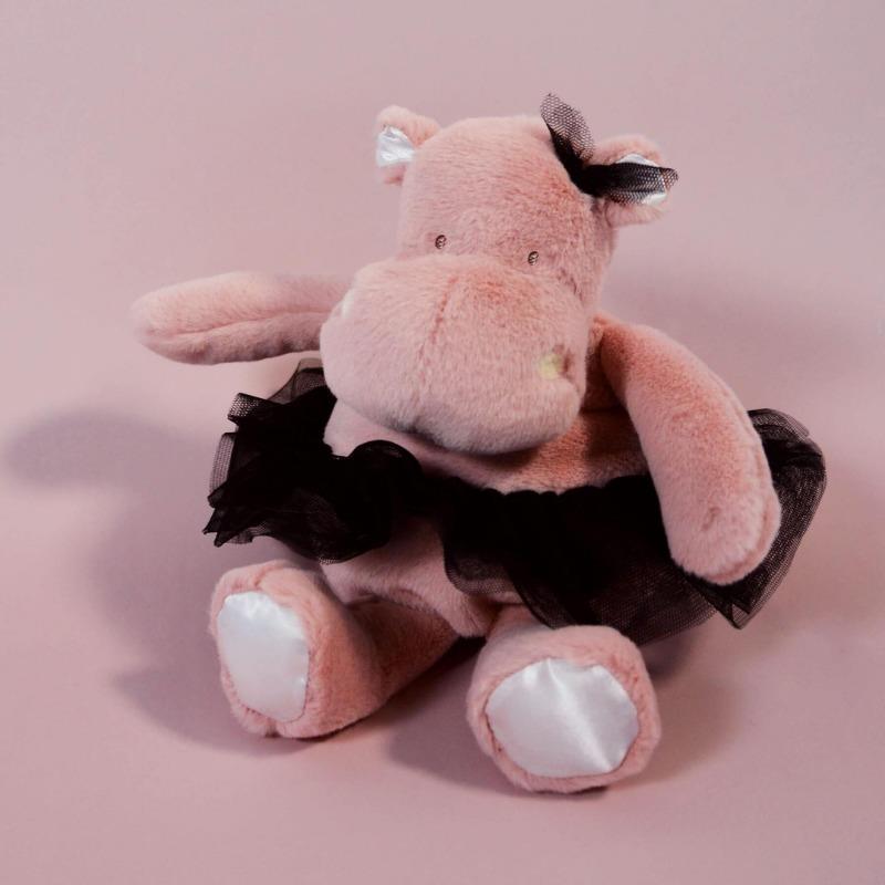 Doudou Peluş T&uuml;t&uuml;l&uuml; Pembe Hipopotam