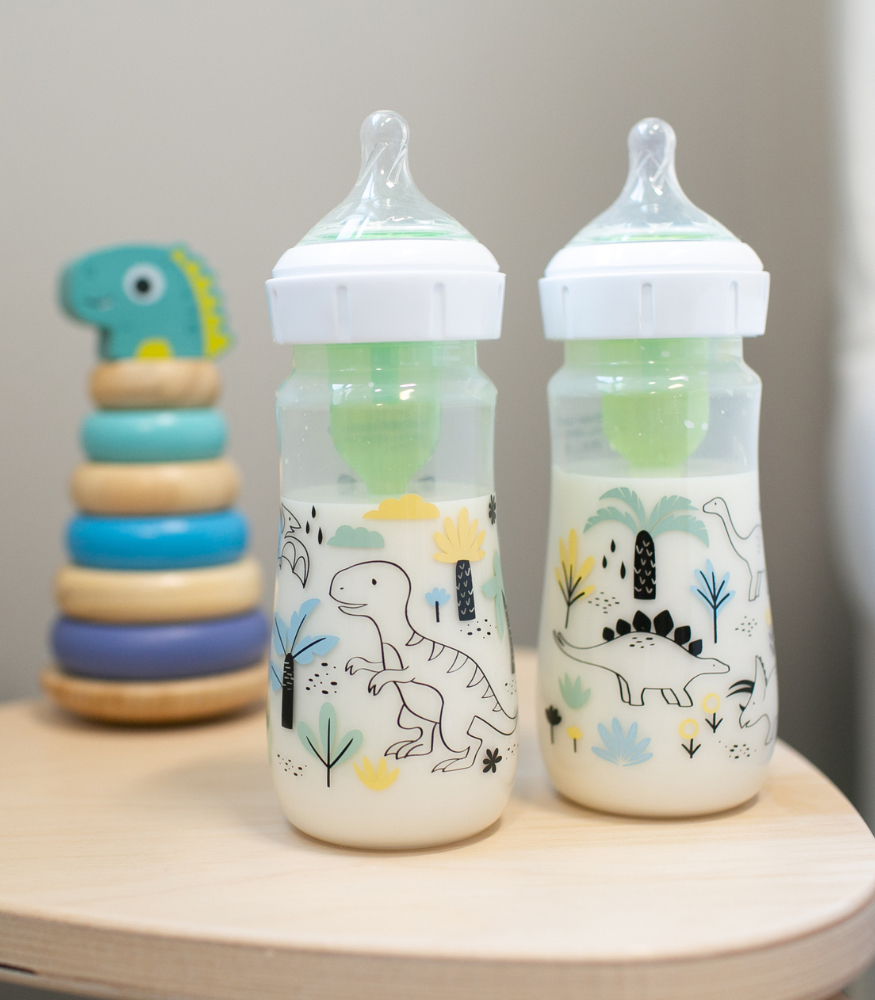 Dr. Brown's Options+ Geniş Ağız PP Biberon (270 ml) // Dinozor