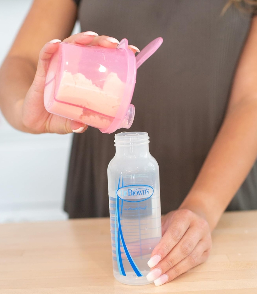 Dr. Brown's Toz Mama Kabı // Pembe