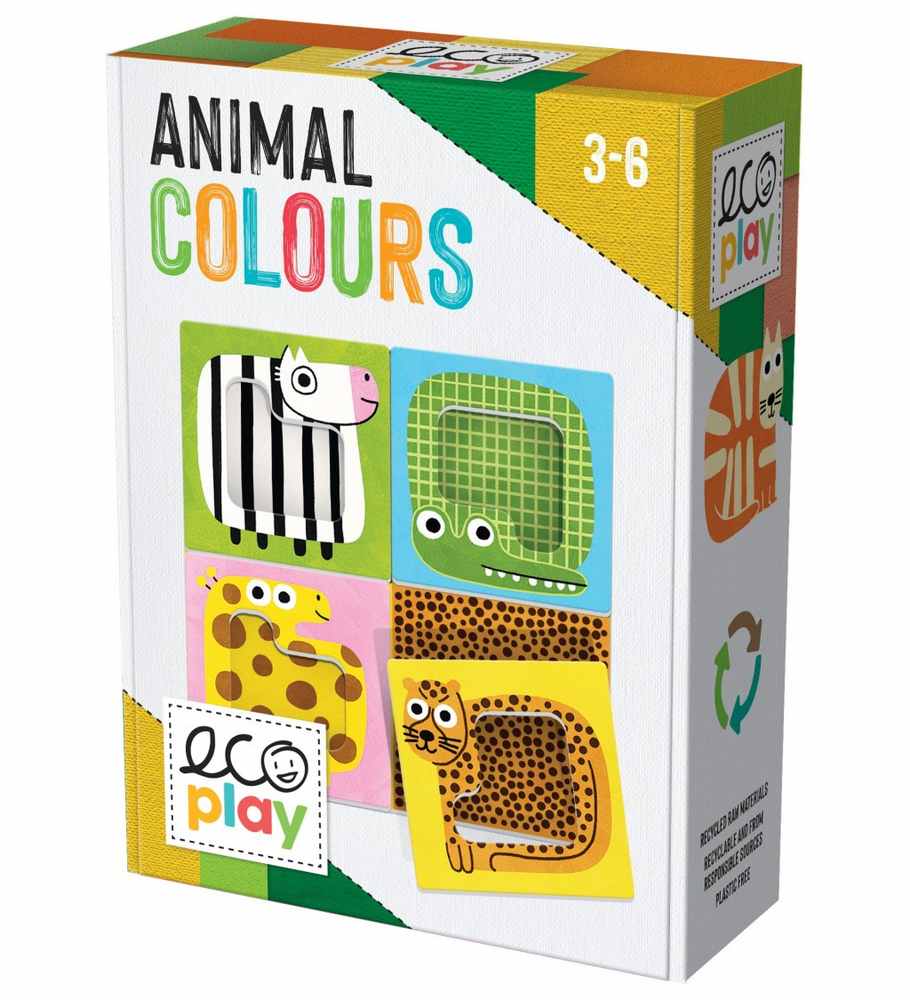 Ecoplay Eşleştirme Puzzle // Animal Colours