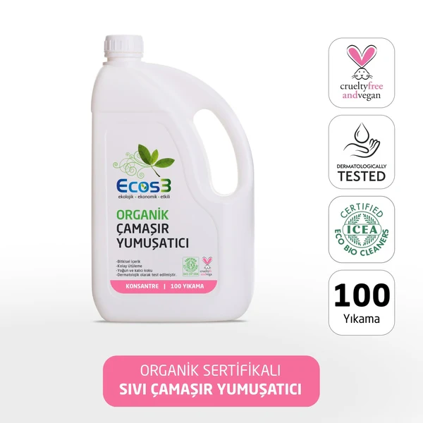 Ecos3 Organik Çamaşır Yumuşatıcı (2.5 lt)