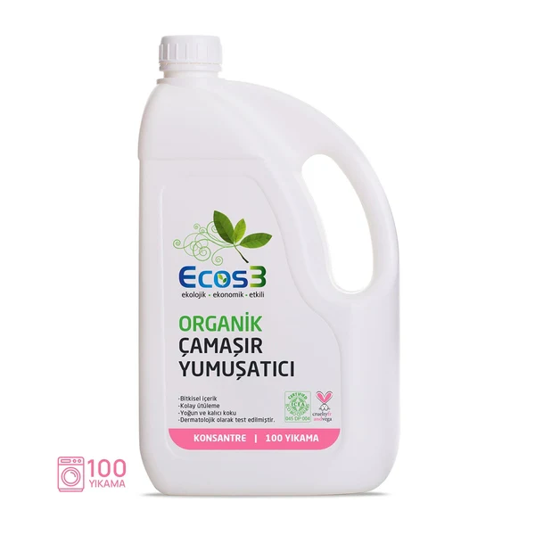 Ecos3 Organik Çamaşır Yumuşatıcı (2.5 lt)