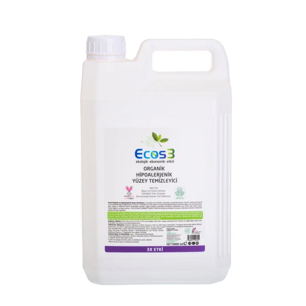 Ecos3 Organik Yüzey Temizleyici (5 lt)