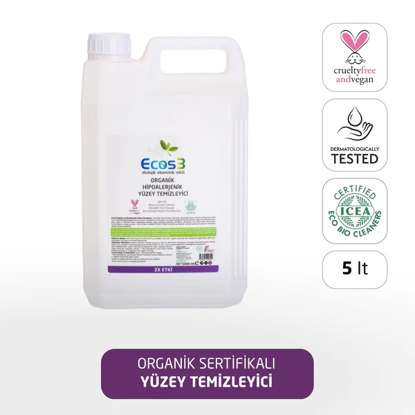 Ecos3 Organik Yüzey Temizleyici (5 lt)
