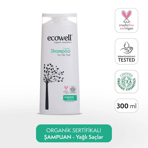 Ecowell Organik Şampuan // Yağlı Saça Özel