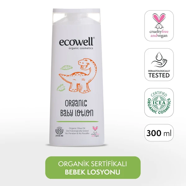 Ecowell Organik Bebek Losyonu