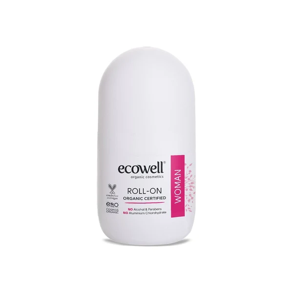 Ecowell Organik Kadın Deodorant Roll-on