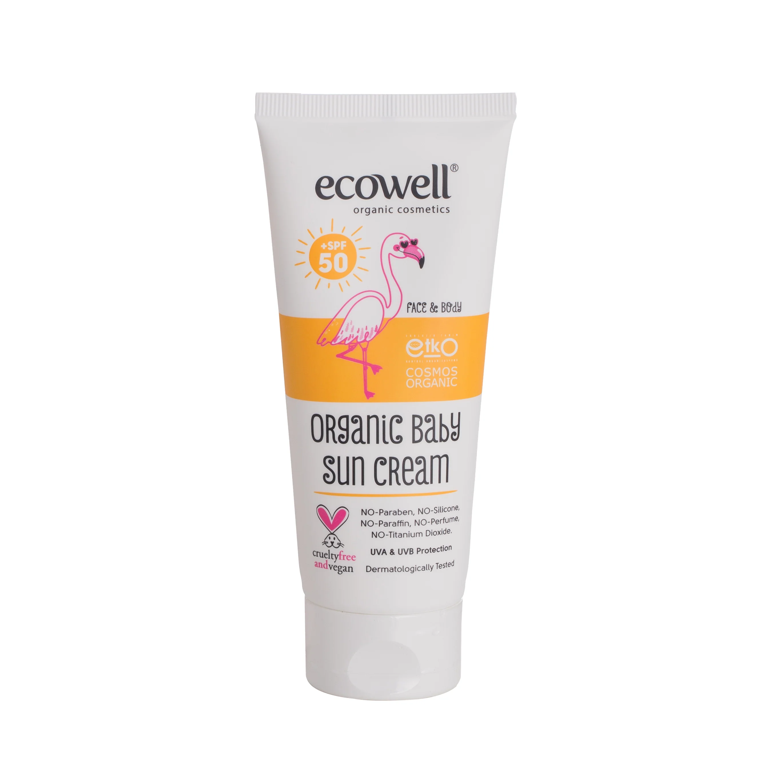 Ecowell Organik Bebek Güneş Kremi (SPF 50)