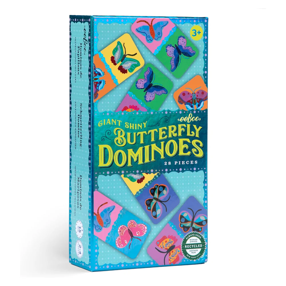 Eeboo Giant Shiny Domino // Butterfly