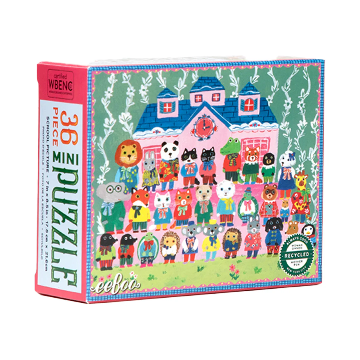 Eeboo Yumi's Mini Yapboz // School Pictures (36 Par&ccedil;a)