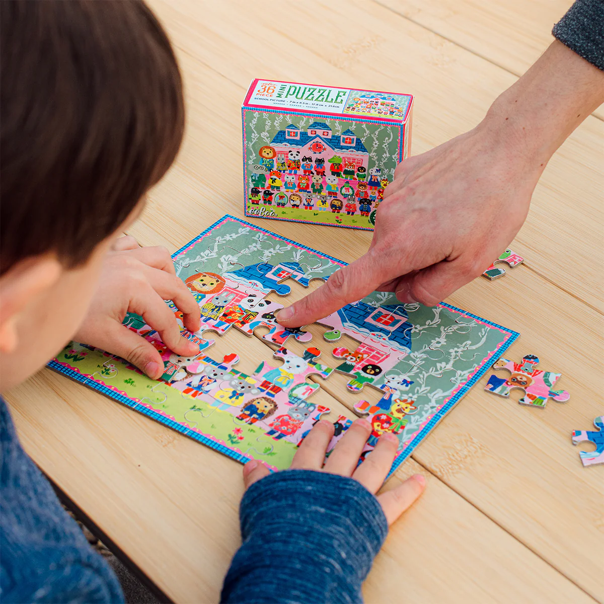 Eeboo Yumi's Mini Yapboz // Dog Bakery (36 Par&ccedil;a)