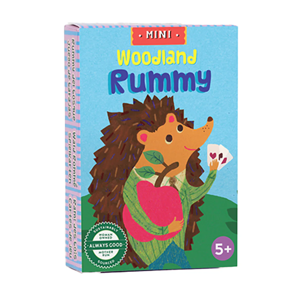 Eeboo Mini Kart Oyunu // Woodland Rummy