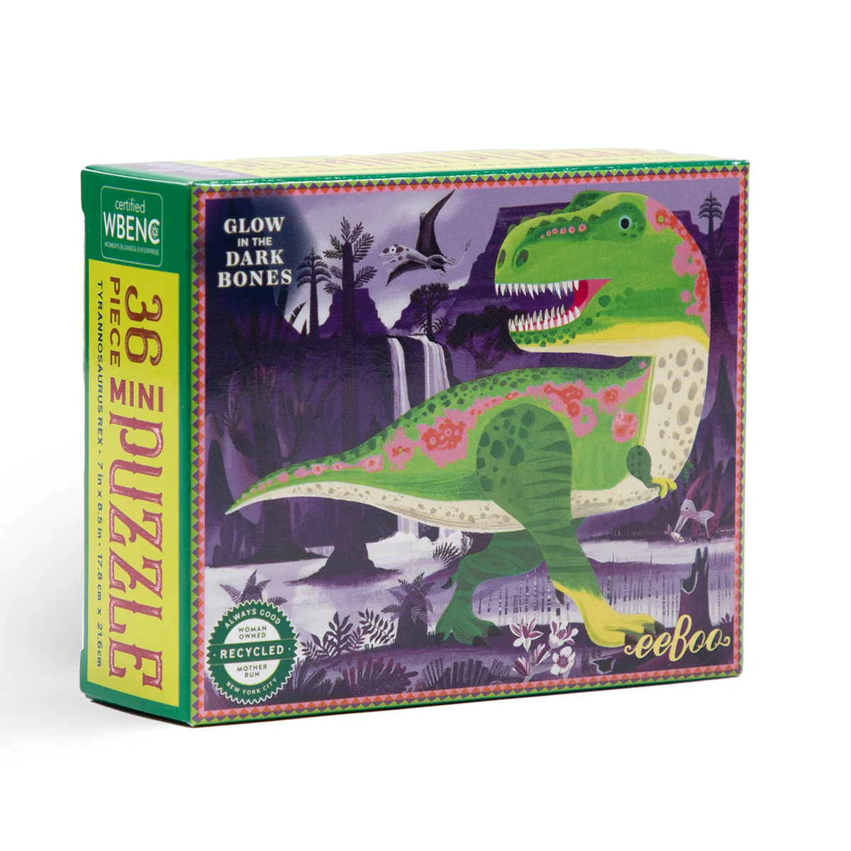 Eeboo Mini Yapboz // Trex (36 Par&ccedil;a)