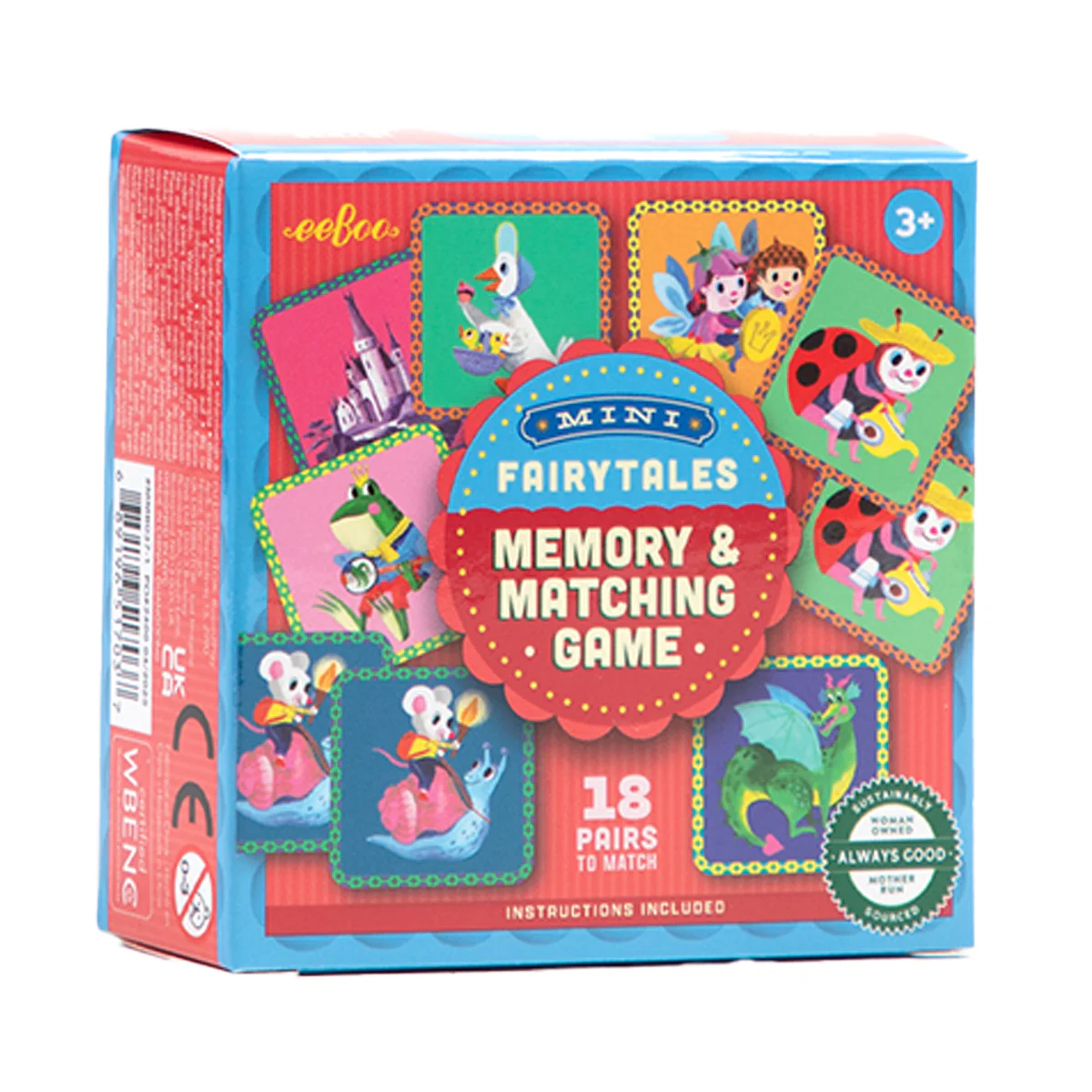 Eeboo Mini Hafıza Oyunu // Fairytales