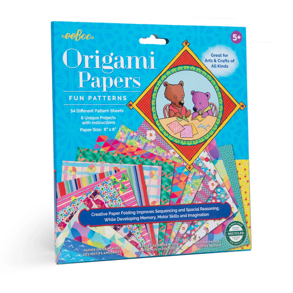 Eeboo Origami // Fun Patterns
