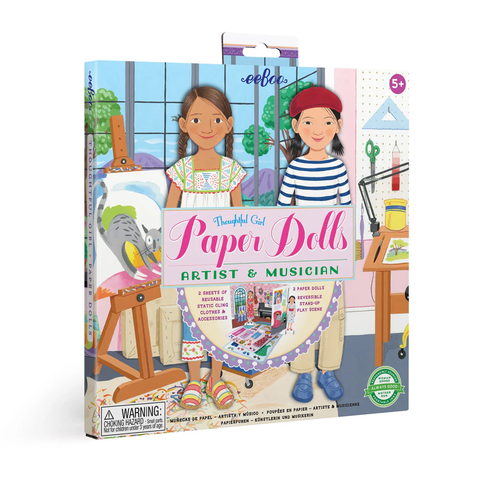 Eeboo Paper Doll Set // Musician & Artist