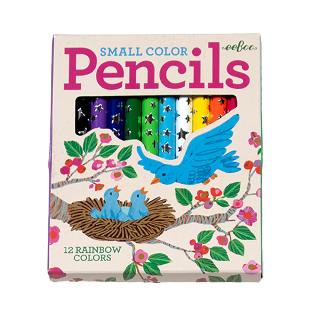 Eeboo Victoria's Garden Kuru Boya Kalemi (12 Adet) // Mama Bird