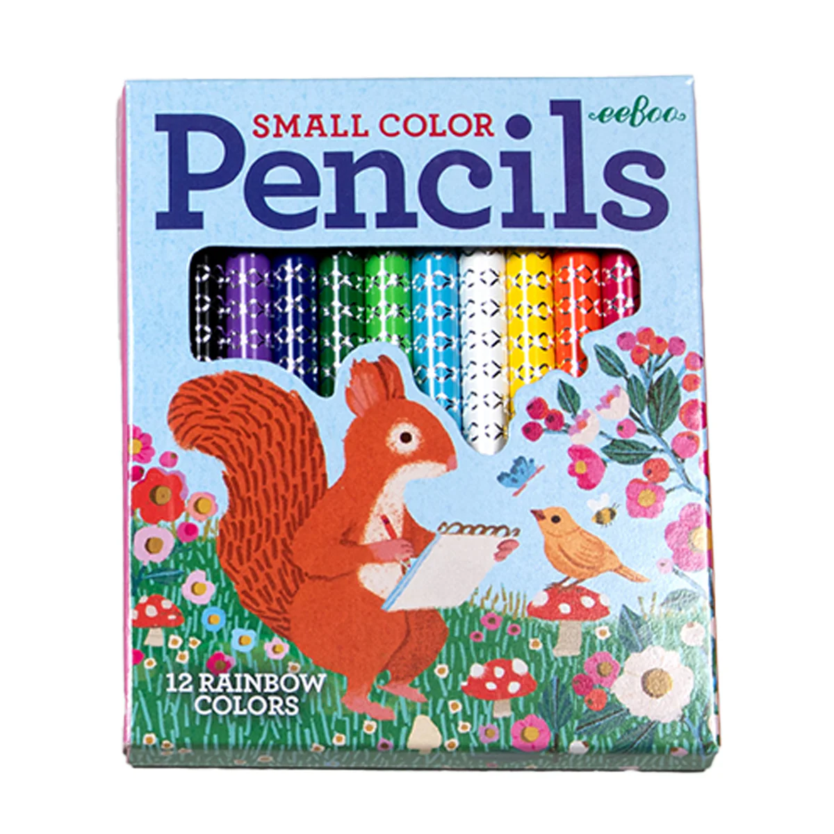 Eeboo Victoria's Garden Kuru Boya Kalemi (12 Adet) // Sketching Squirrel