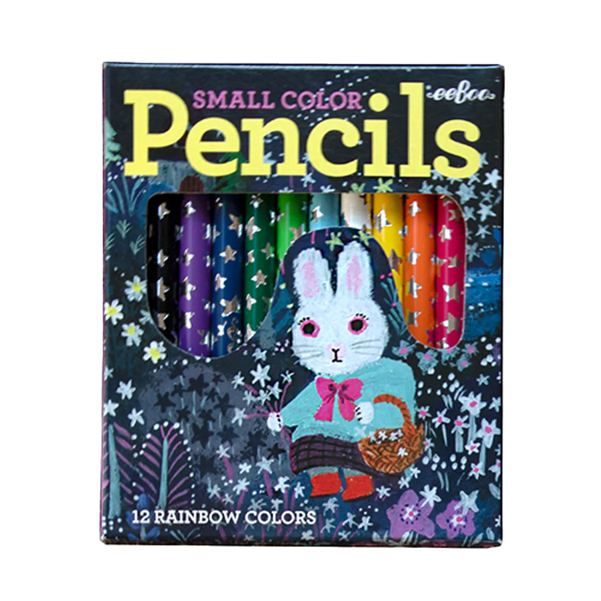 Eeboo Yumi Mini Kuru Boya Kalemi (12 Adet) // Bunny