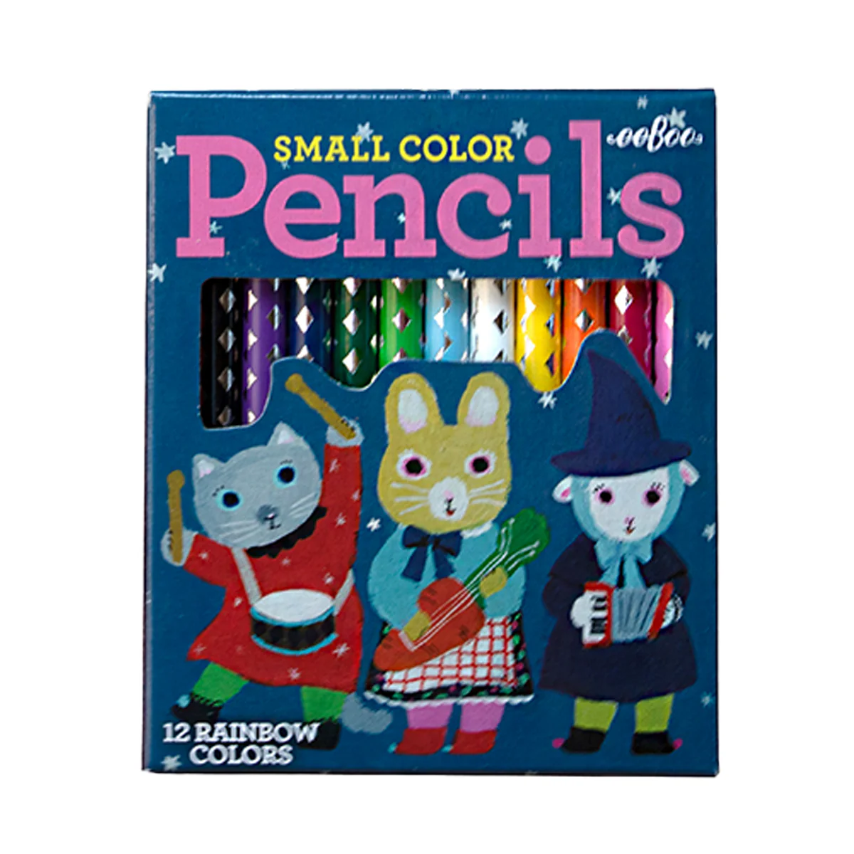 Eeboo Yumi Mini Kuru Boya Kalemi (12 Adet) // Cat