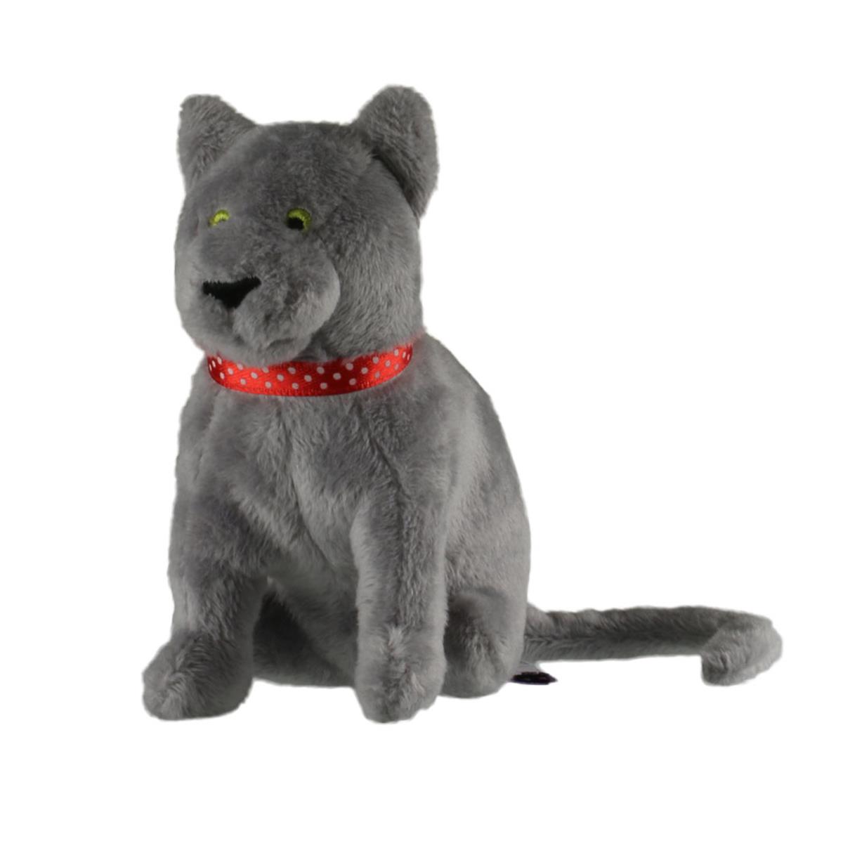 Fatoş Peluş Evcil Hayvanlar // Gri Kedi (11 Cm)