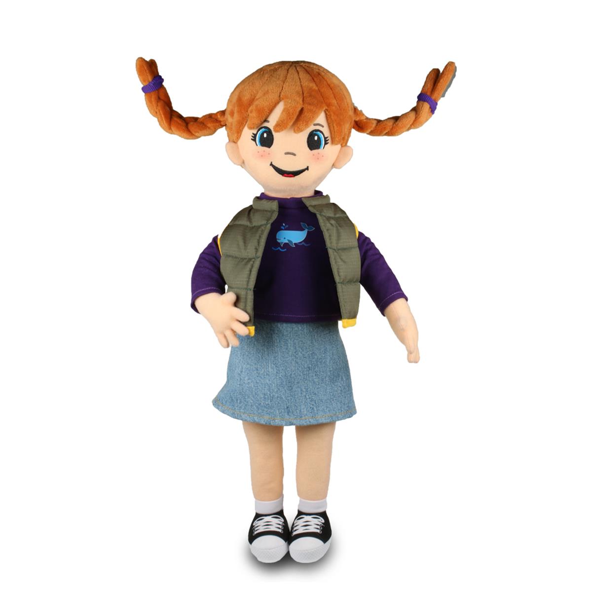 Fatoş Bez Bebek // Yelekli Yonca