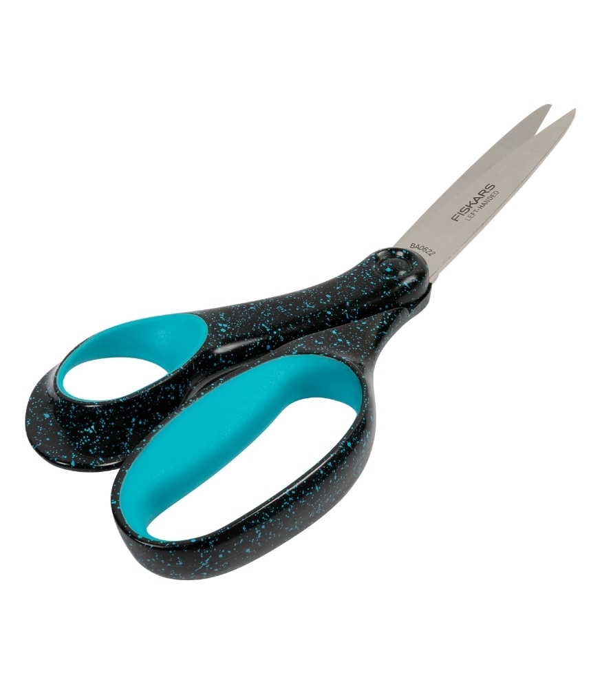 Fiskars Grad Teen Spray Makas (20 cm) - Solak // Siyah Mavi Benekli