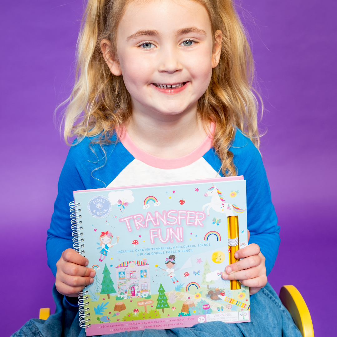 Floss & Rock Transfer Fun Aktivite Kitabı // Enchanted