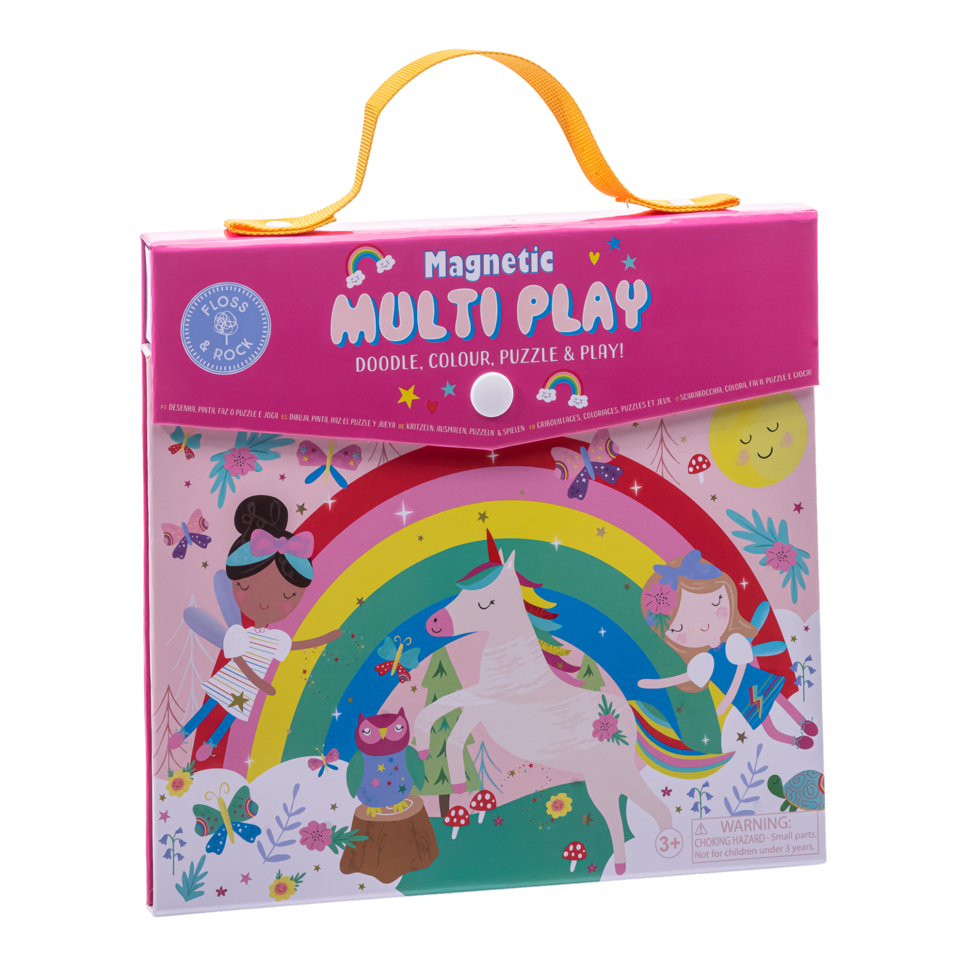 Floss & Rock Mıknatıslı Çoklu Oyun Seti // Rainbow Fairy