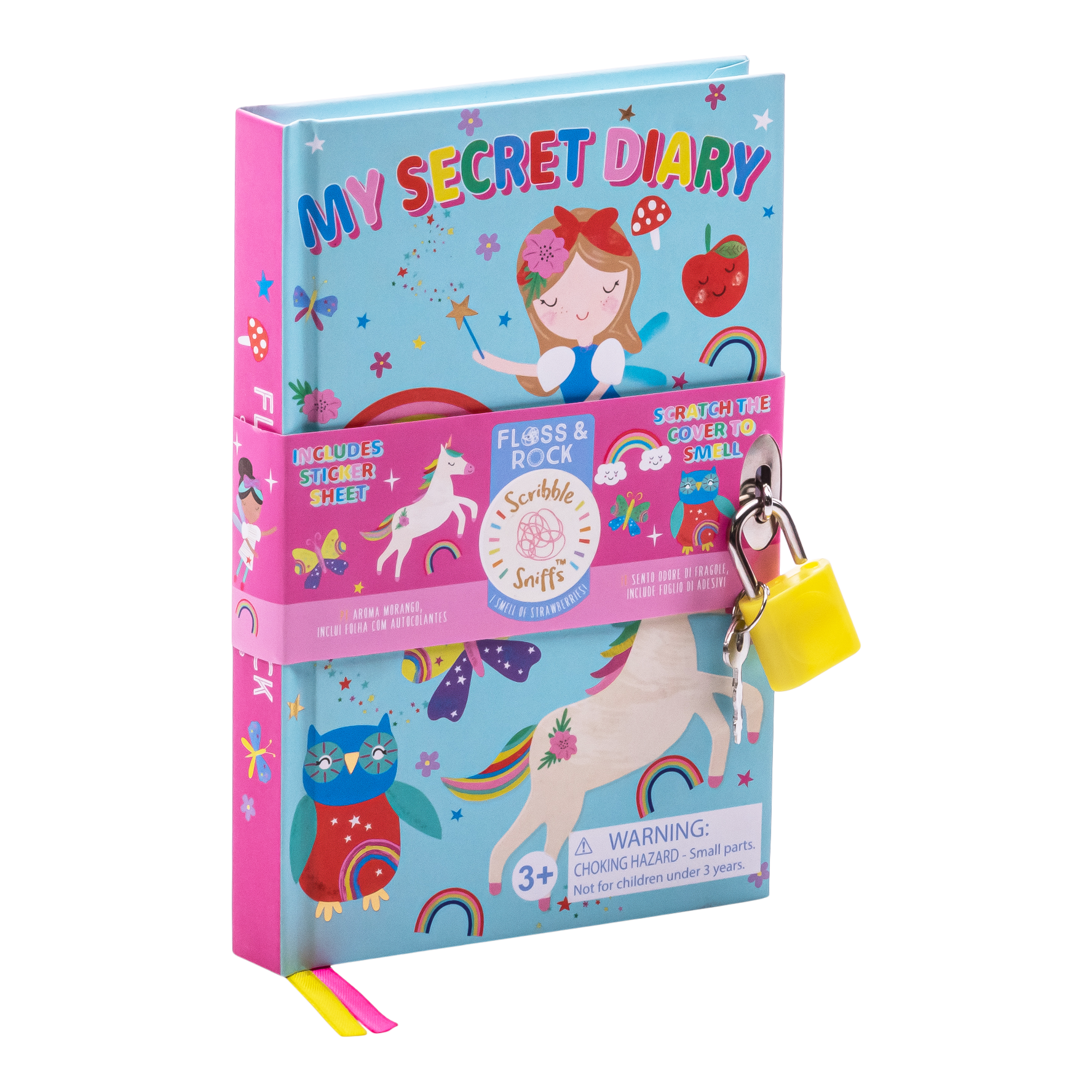 Floss & Rock Kokulu Kilitli G&uuml;nl&uuml;k // Rainbow Fairy