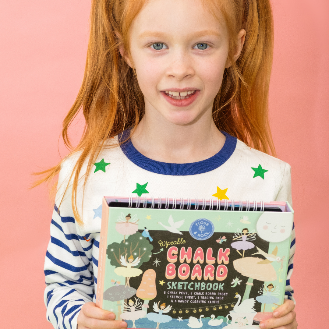 Floss & Rock Chalk Board Eskiz Kitabı // Enchanted