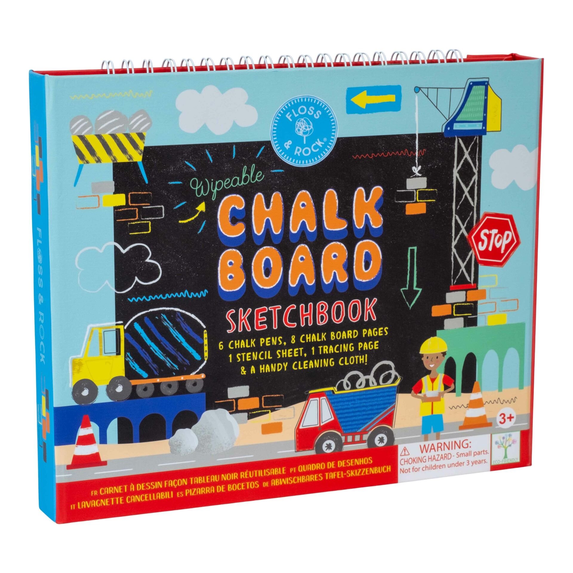 Floss & Rock Chalk Board Eskiz Kitabı // Constuctıon
