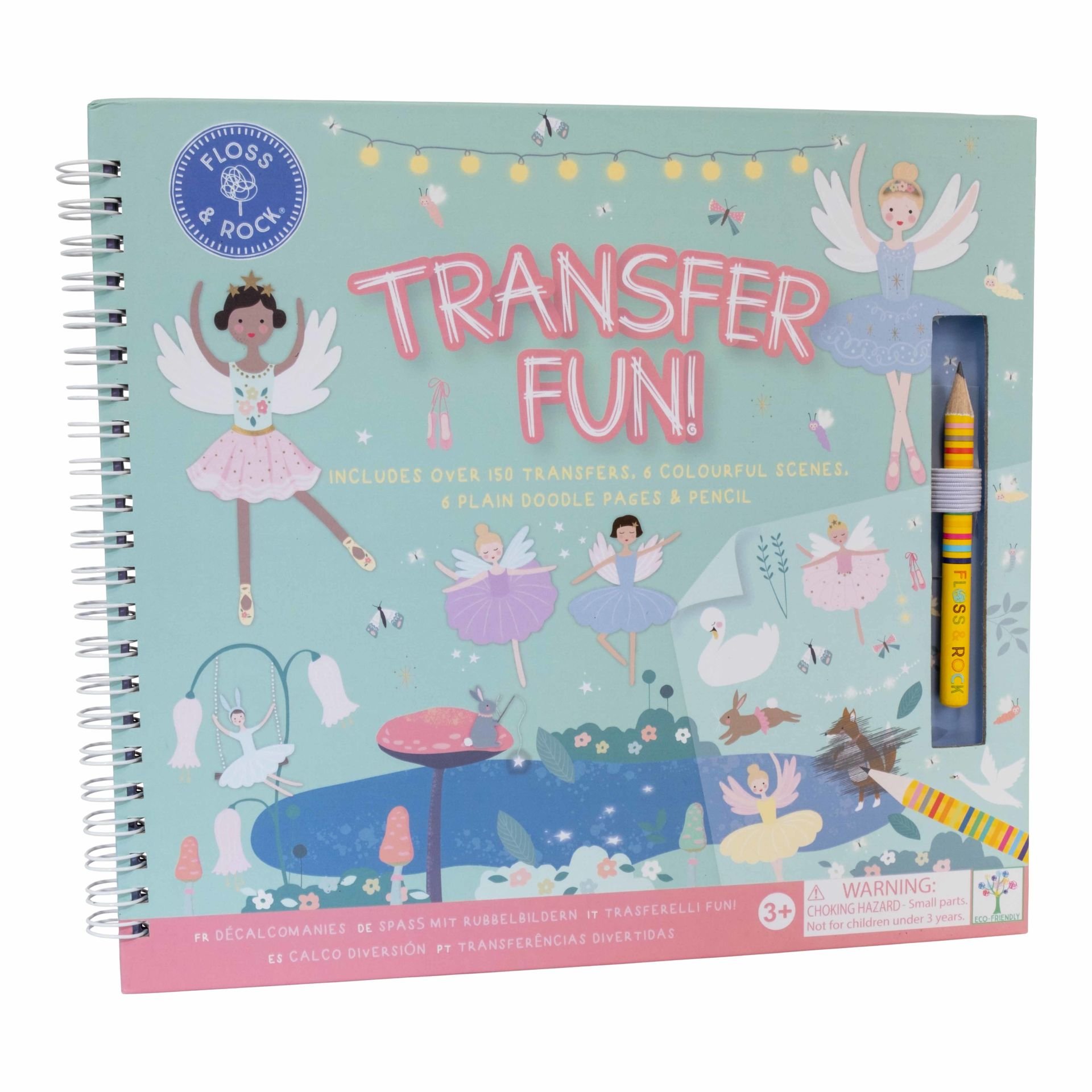 Floss & Rock Transfer Fun Aktivite Kitabı // Enchanted