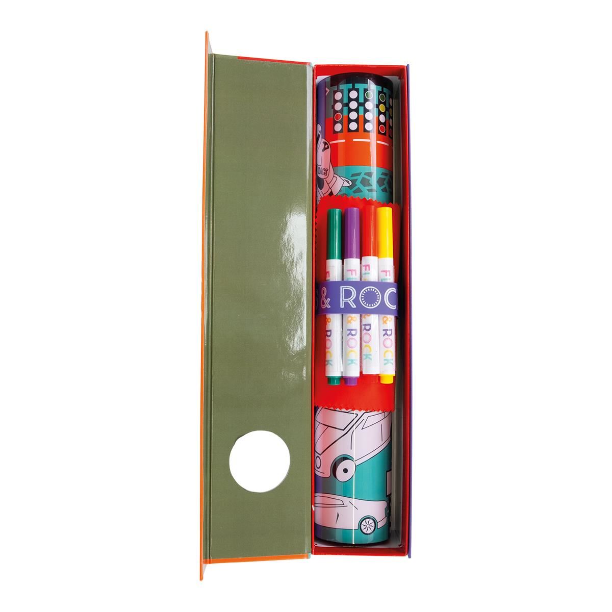 Floss & Rock Boyanabilir Oyun ve Aktivite Matı // Cars