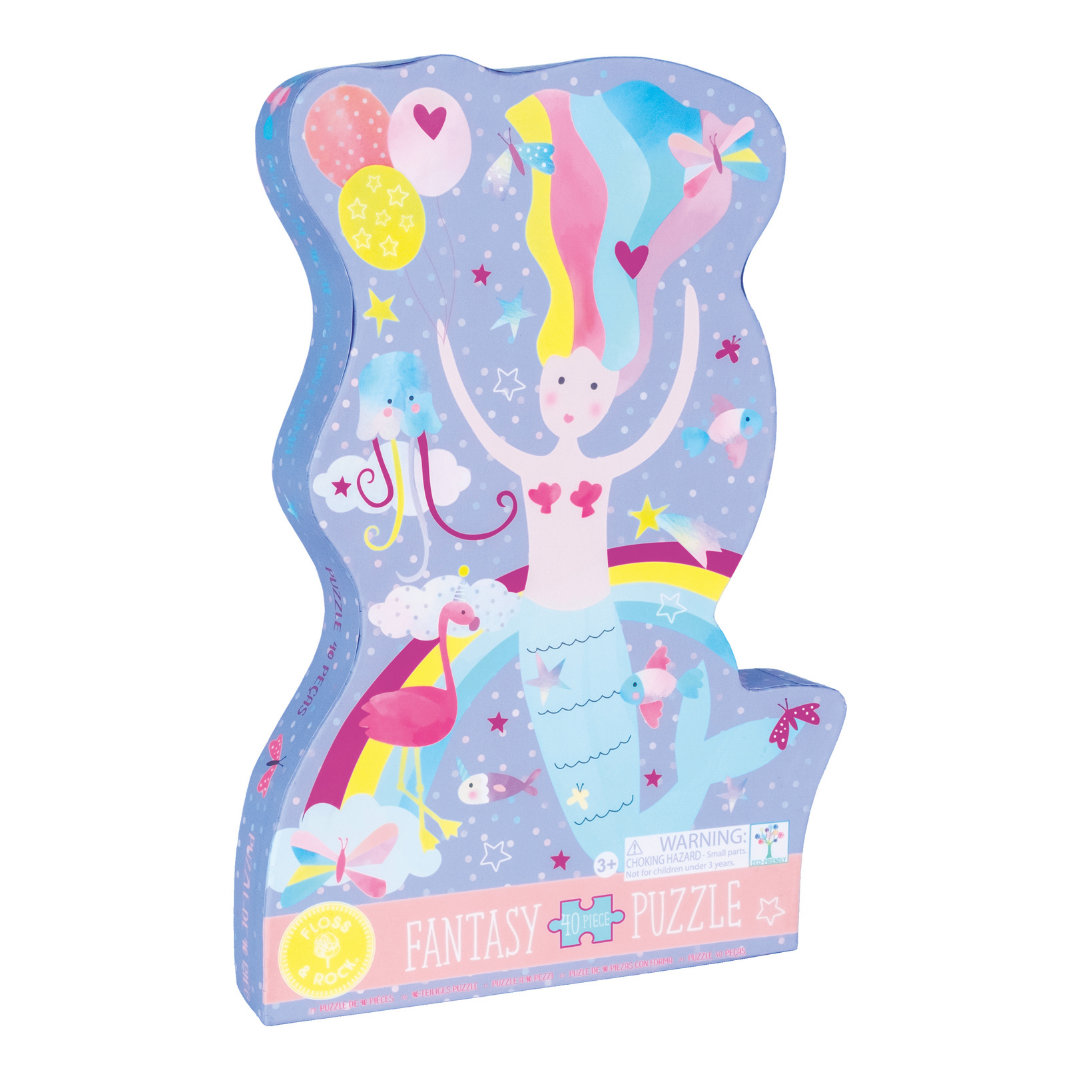 Floss & Rock Shaped Puzzle // Fantasy (40 Parça)
