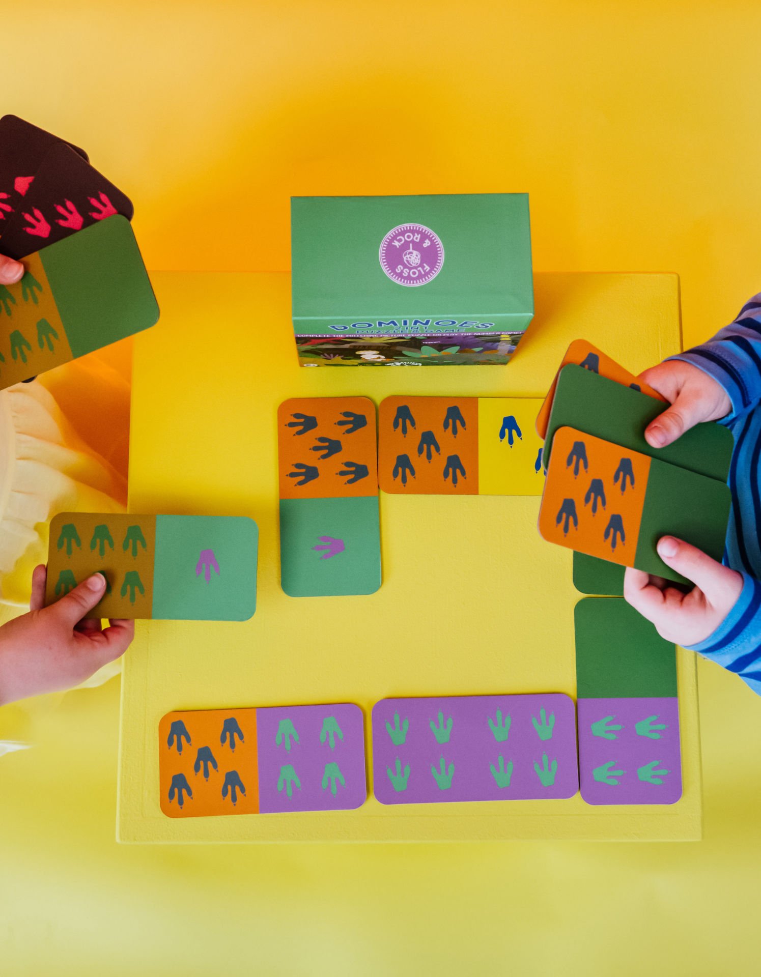 Floss & Rock Çift Taraflı Domino Kartları // Deep Sea