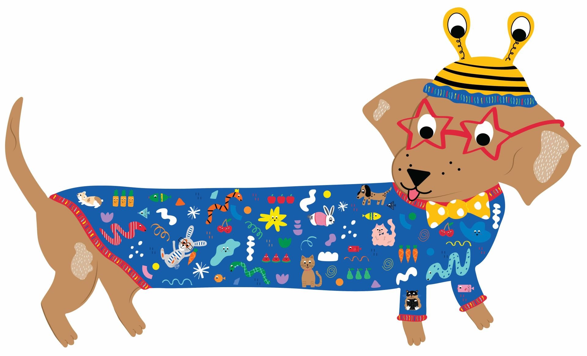 Floss & Rock Shaped Puzzle // Pets (20 Parça)