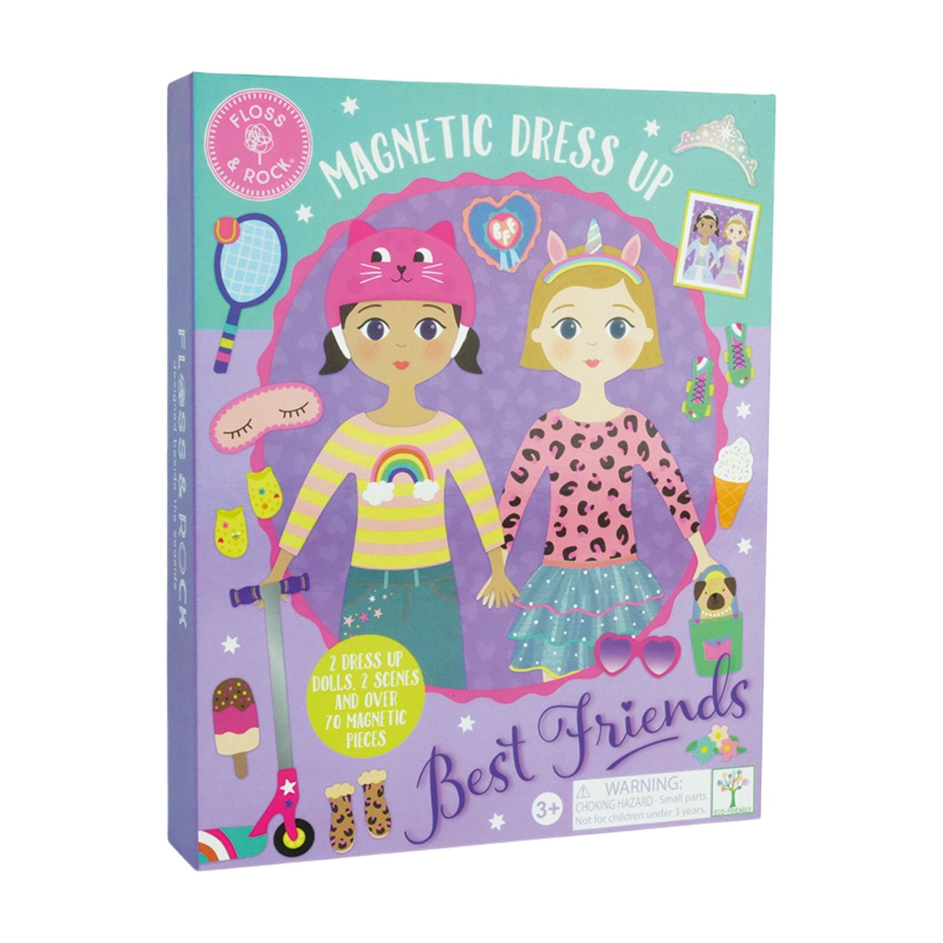 Floss & Rock Mıknatıslı Giydirme Setleri // Best Friends