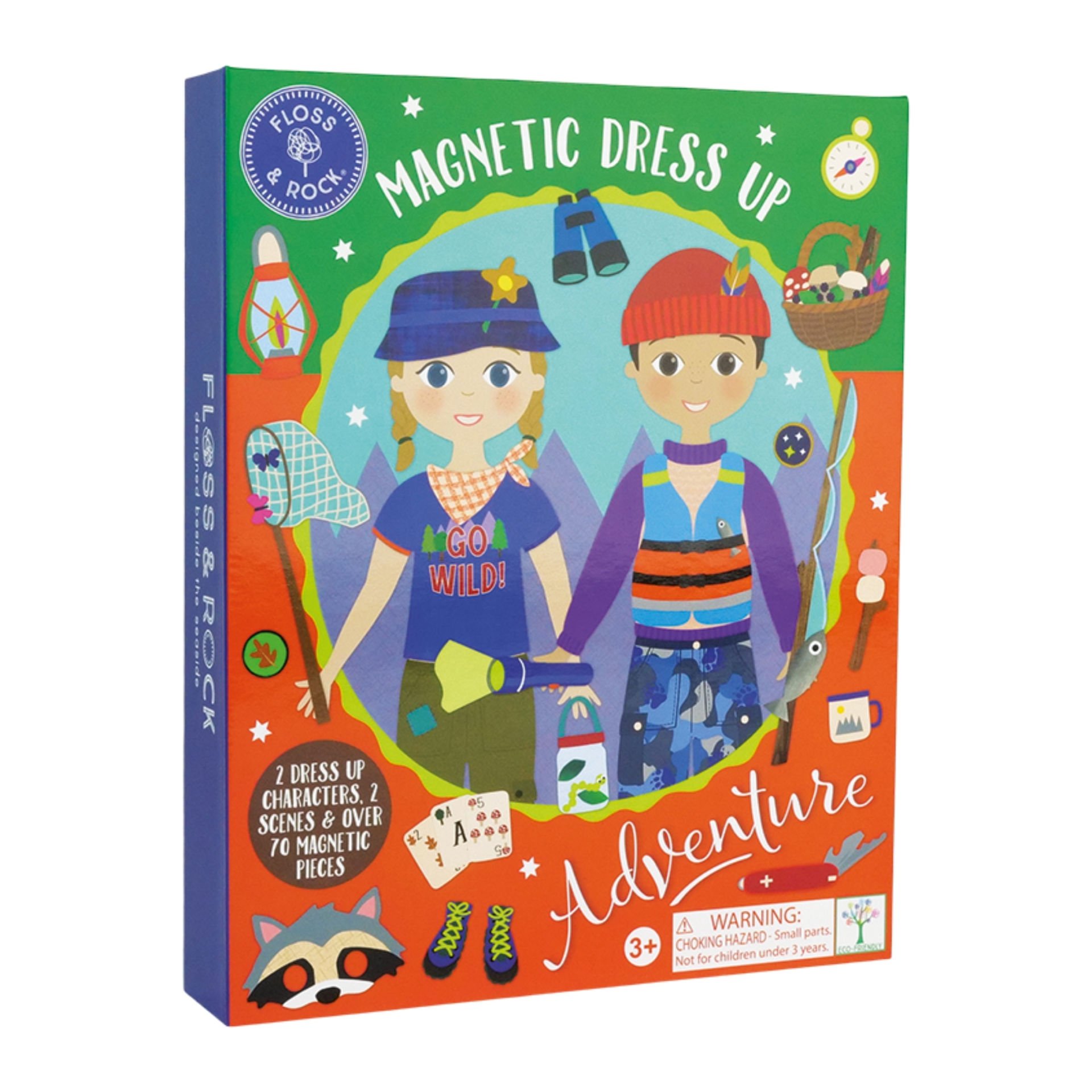 Floss & Rock Mıknatıslı Giydirme Setleri // Adventure