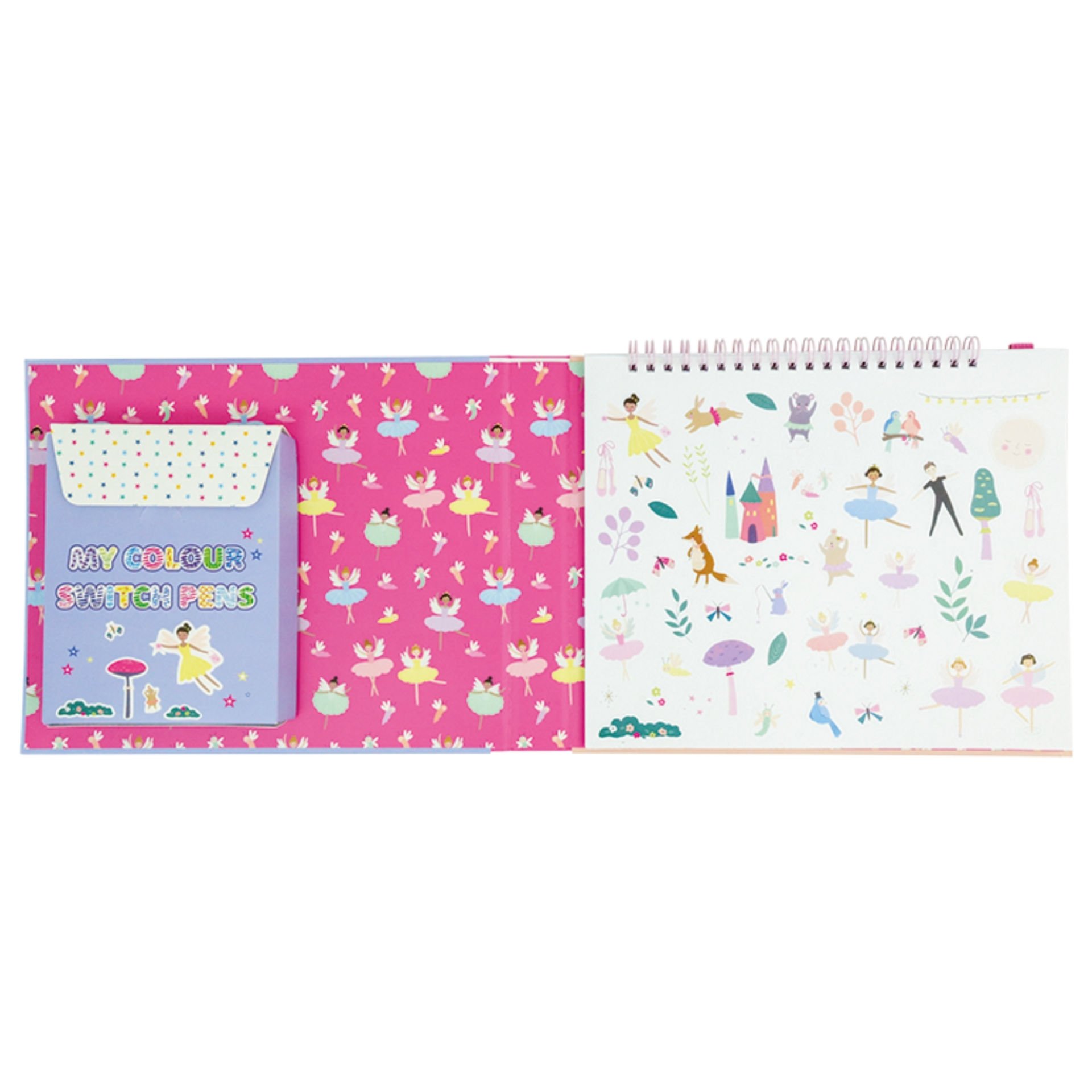 Floss & Rock Renk Değiştiren Sihirli Aktivite Kitabı // Enchanted