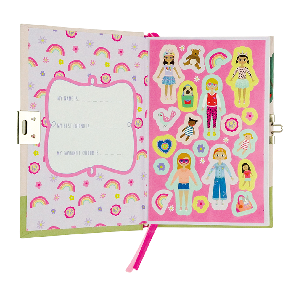 Floss & Rock Kokulu Kilitli Günlük // Best Friend